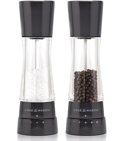Amazon｜コール&メイソン ソルト・ペッパーミルセット 505 ソルト